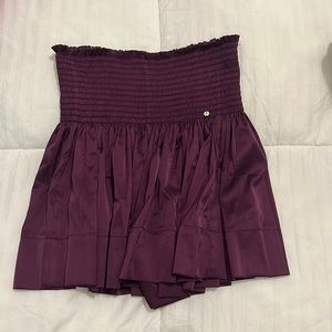 Purple Natural life shorts; size small